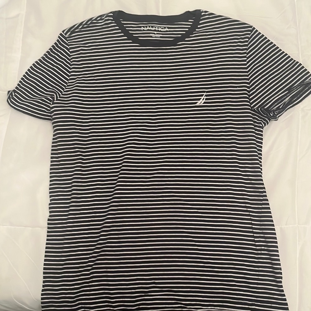 Striped nautica t shirt